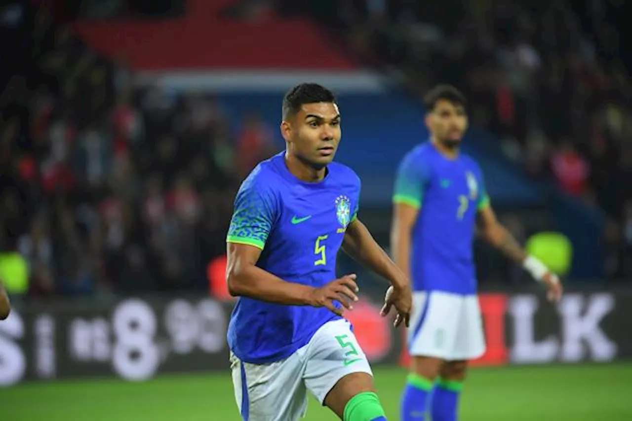 Casemiro (Manchester United) blessé avec le Brésil et forfait contre Sheffield United