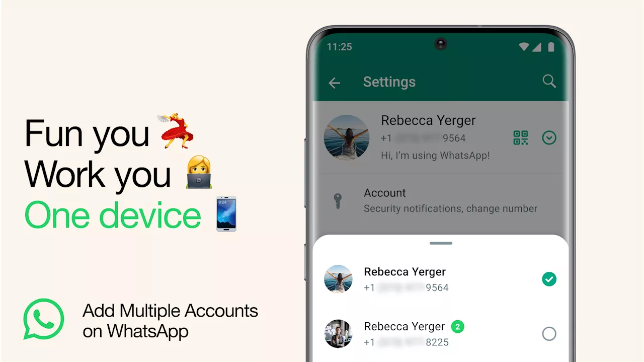 WhatsApp Will Let You Use Two Accounts On A Single Phone