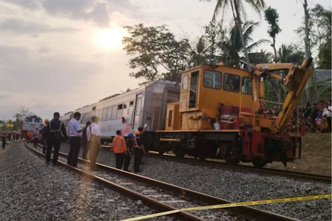 Jalur Kereta Api Stasiun Sentolo-Stasiun Wates Mulai Normal