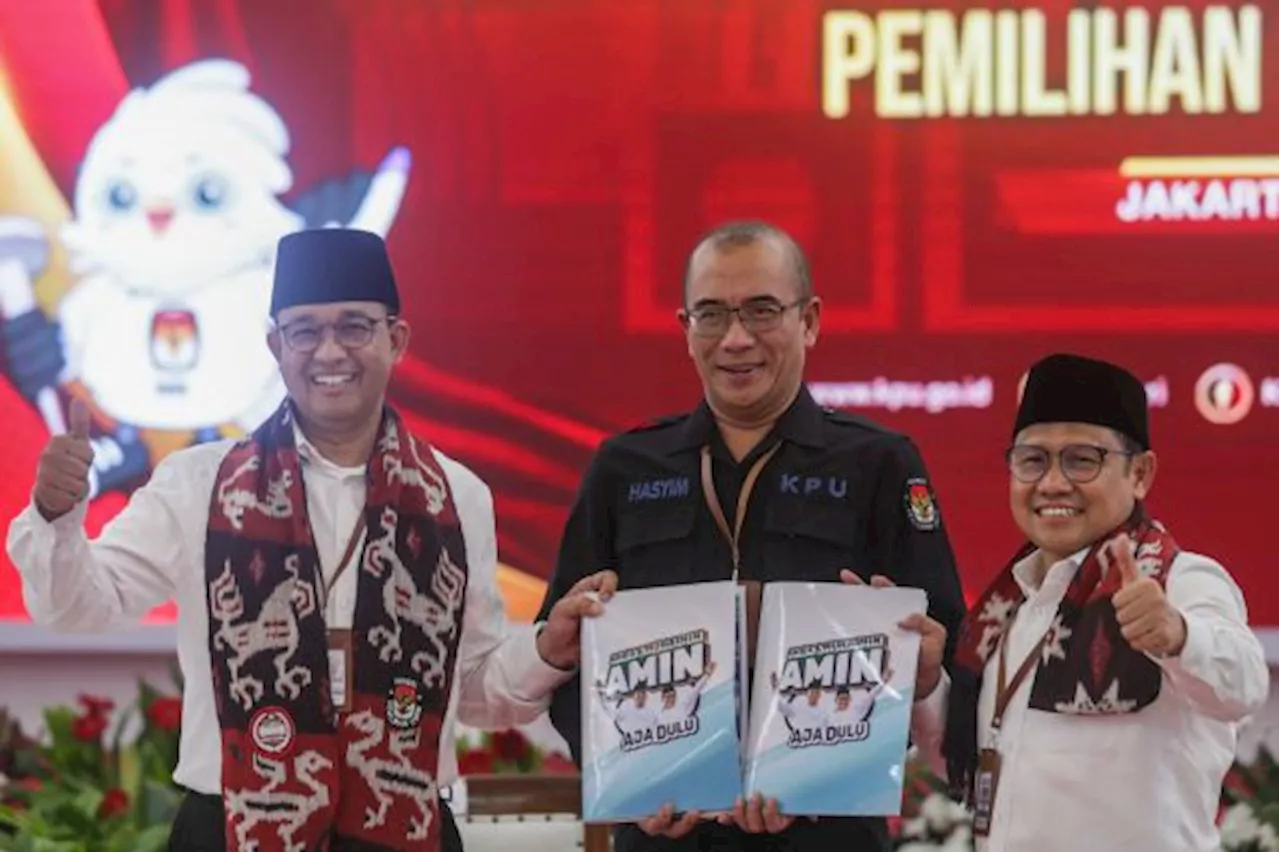 KPU Mulai Verifikasi Dokumen Anies-Muhaimin dan Ganjar-Mahfud Besok