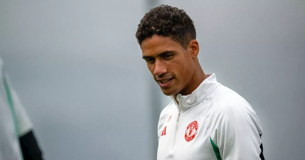 Man United handed double injury boost as Raphael Varane returns to training