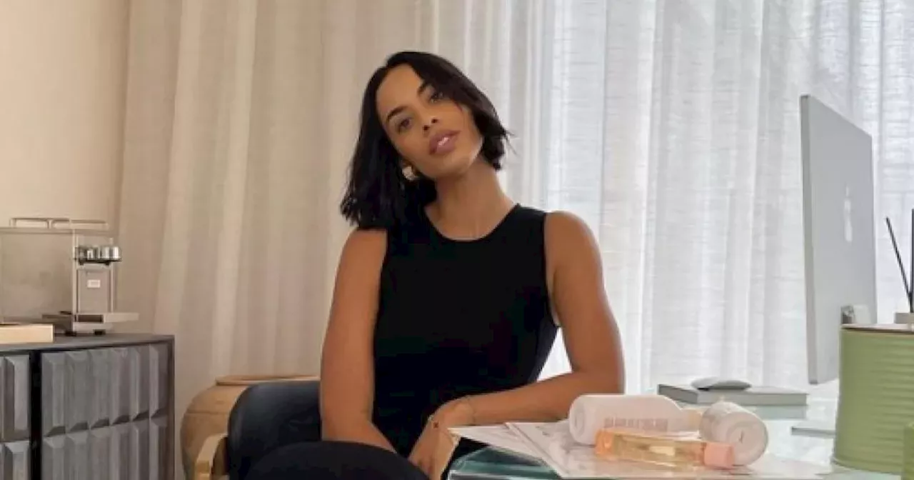 Rochelle Humes told 'don't forget' over reality behind glamourous office look