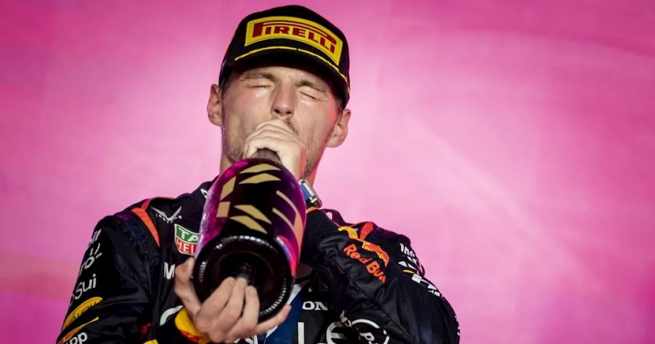 F1: Max Verstappen drank 'five gin & tonics' the night before Qatar GP