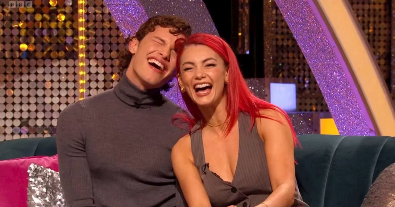 Strictly's Bobby Brazier and Dianne Buswell reveal secret TV sign