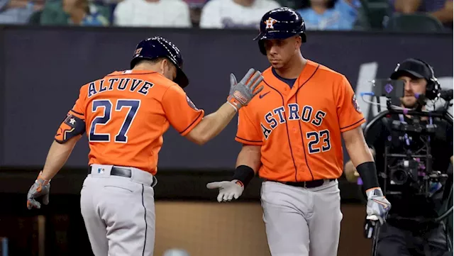 Astros de Houston vencen a los Rangers, que aún aventajan la Serie de  Campeonato de la Americana