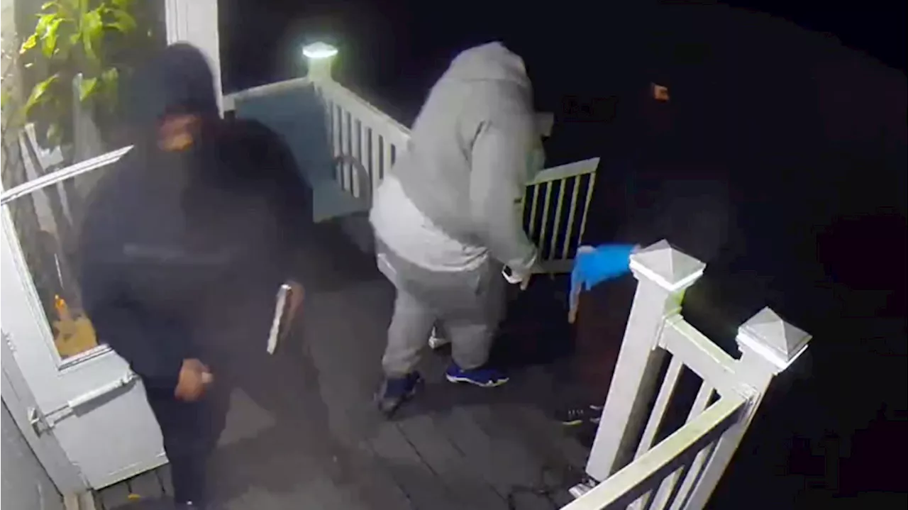 Video: Attempted Auburn break-in ends with shots fired at intruders