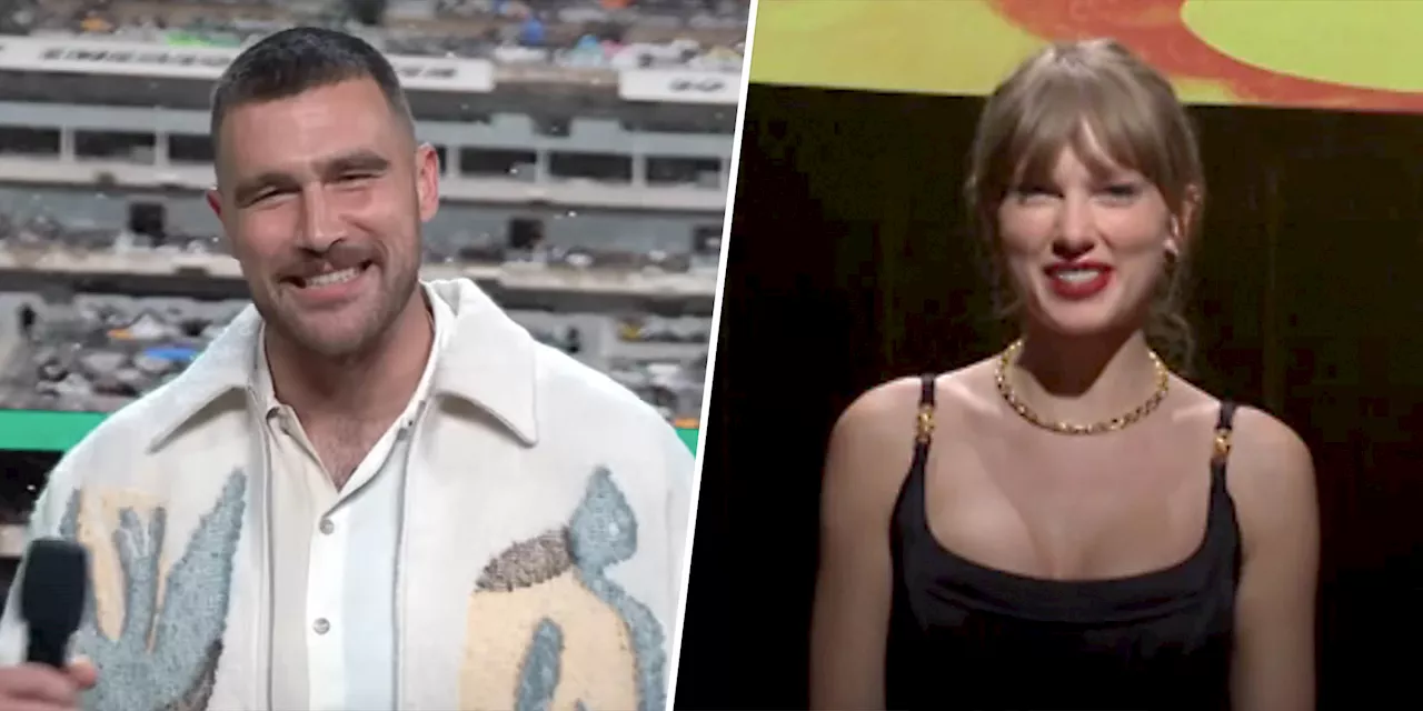 Travis Kelce recounts his and Taylor Swift's ‘SNL' surprise cameos: ‘It was electric'