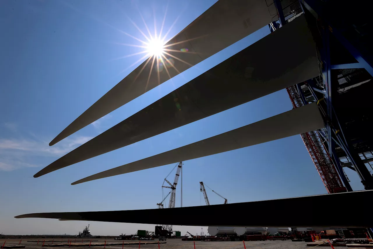 America's first major offshore wind farm installs first of 62 huge turbines from GE unit