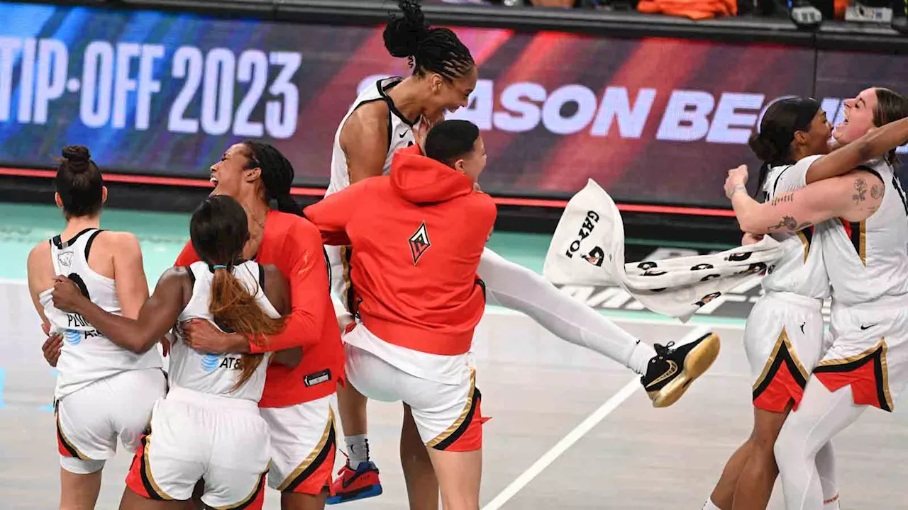 Las Vegas Aces win back-to-back WNBA titles after beating New York Liberty