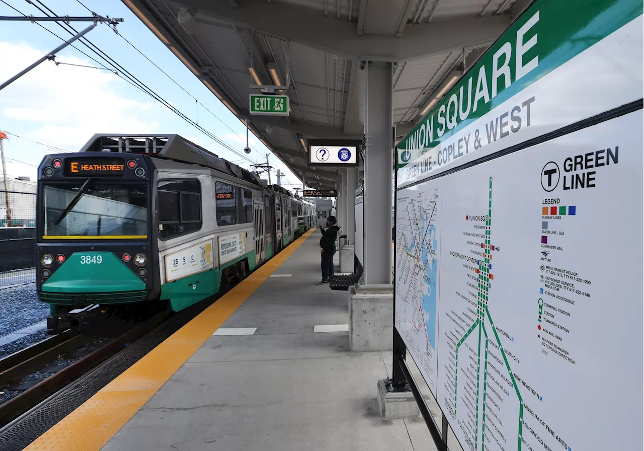 Major track work remains on recently opened MBTA Green Line Extension, GM says