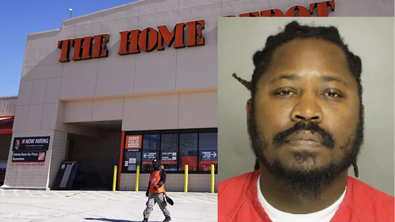 Man accused of helping himself at 100+ Home Depot stores around the country