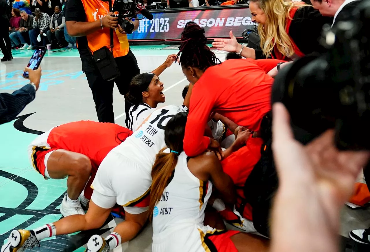 WATCH: Liberty star vomits during tense WNBA Finals loss to Aces, but keeps playing