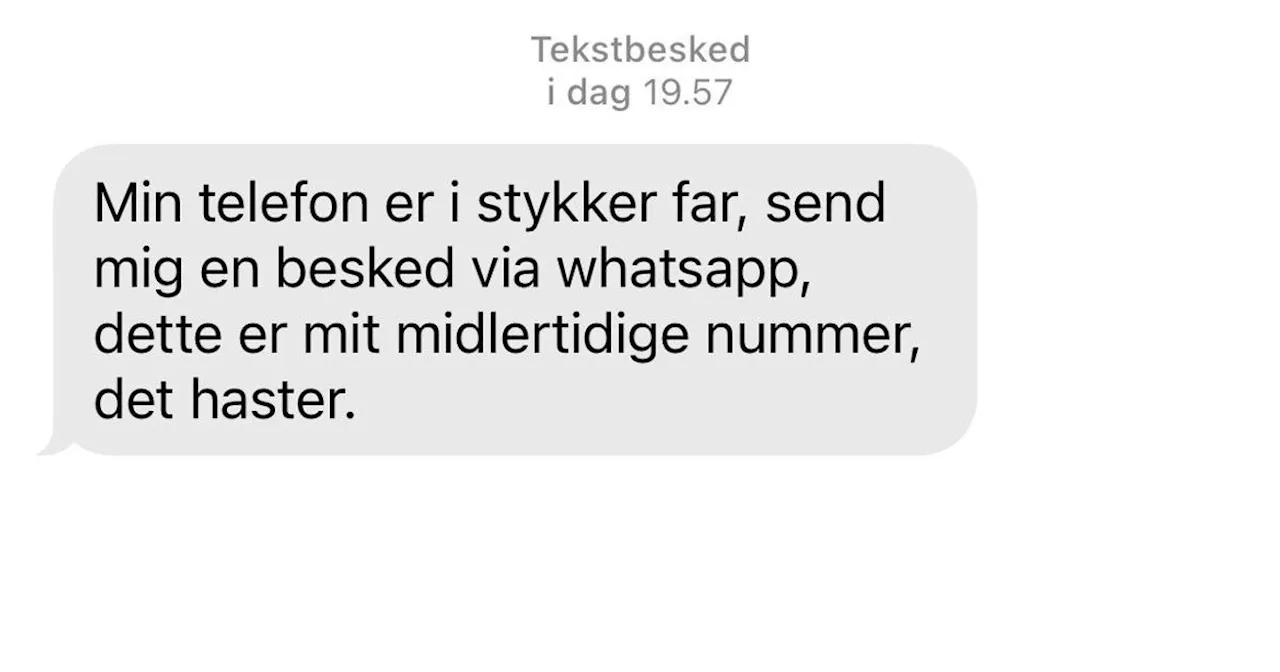 Flere svindlere udgiver sig for at være ofrenes børn