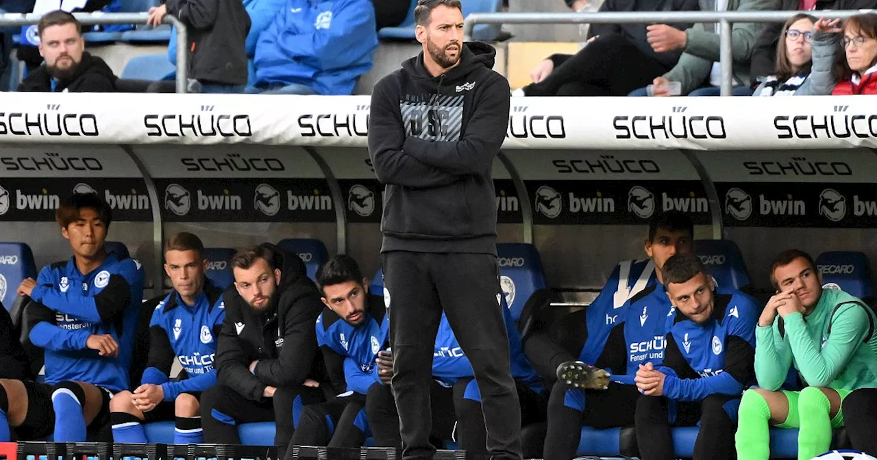 Arminia-Trainer Kniat steht gegen Duisburg vor schwierigen Entscheidungen