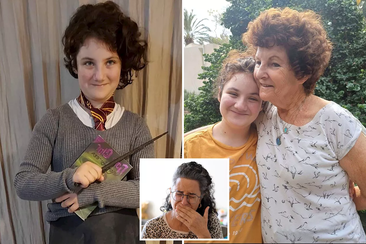 Israeli girl, 12, seen in viral 'Harry Potter' photo found dead with grandma in Gaza