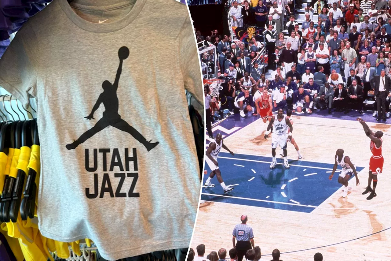 Jazz stop selling Michael Jordan 'Jumpman' shirt after fans freak out