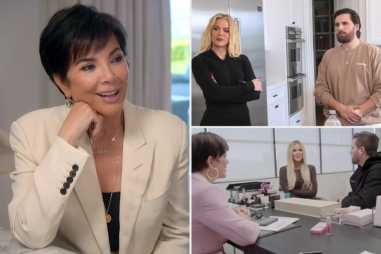 Kris Jenner says Scott Disick 'has a crush' on Khloe: Need to get 'laid'