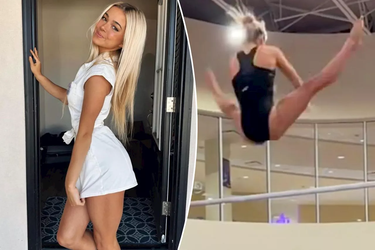 Olivia Dunne 'amazes' fans with wild aerial display in new TikTok video