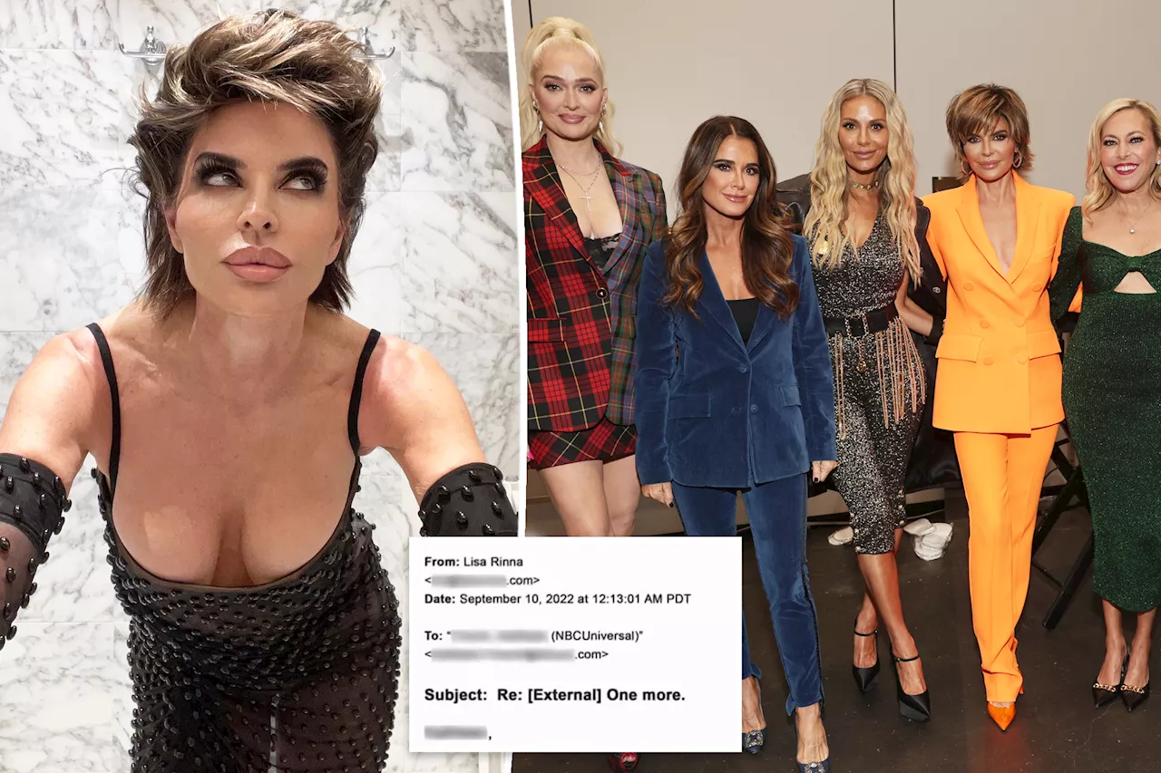 Lisa Rinna's resignation letter revealed in first look at 'RHOBH' Season 13