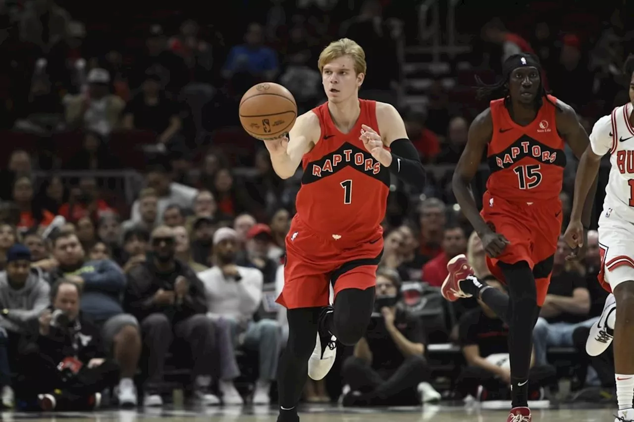 Toronto Raptors rookie Gradey Dick's music video debut with Drake happened by chance