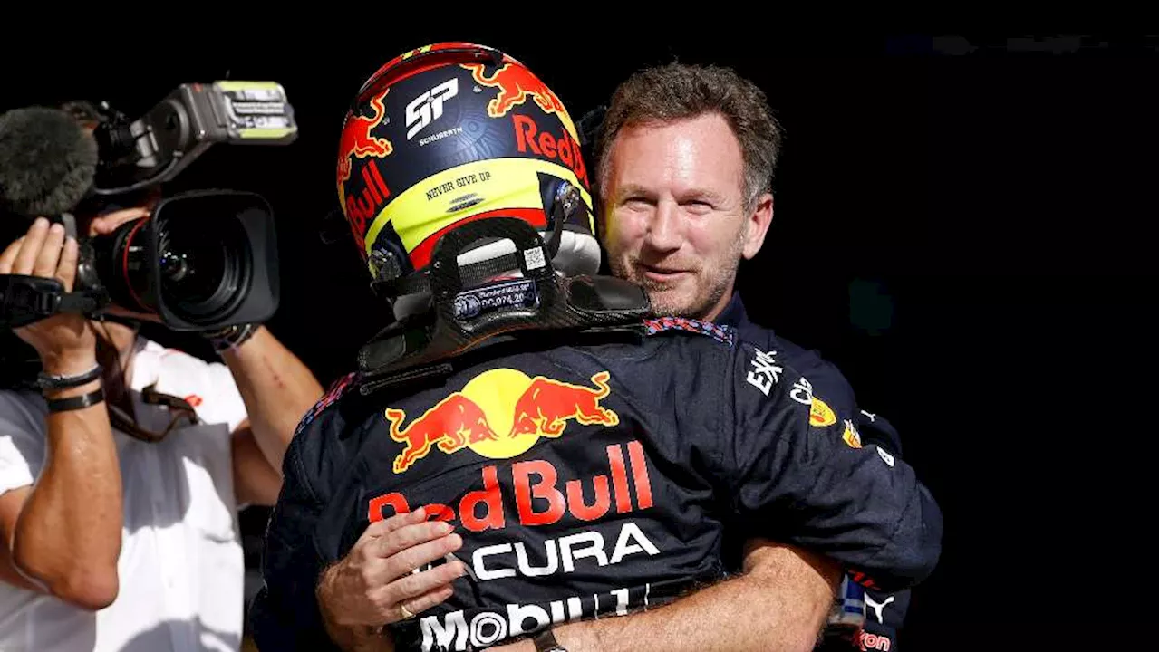 Christian Horner reconoció el esfuerzo de Checo Pérez para recuperar su nivel