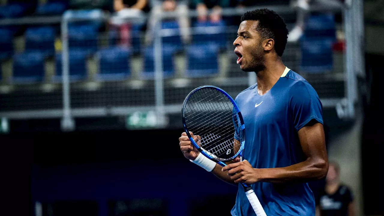 Tennis: le grand espoir français Giovanni Mpetshi Perricard prend son envol à Anvers