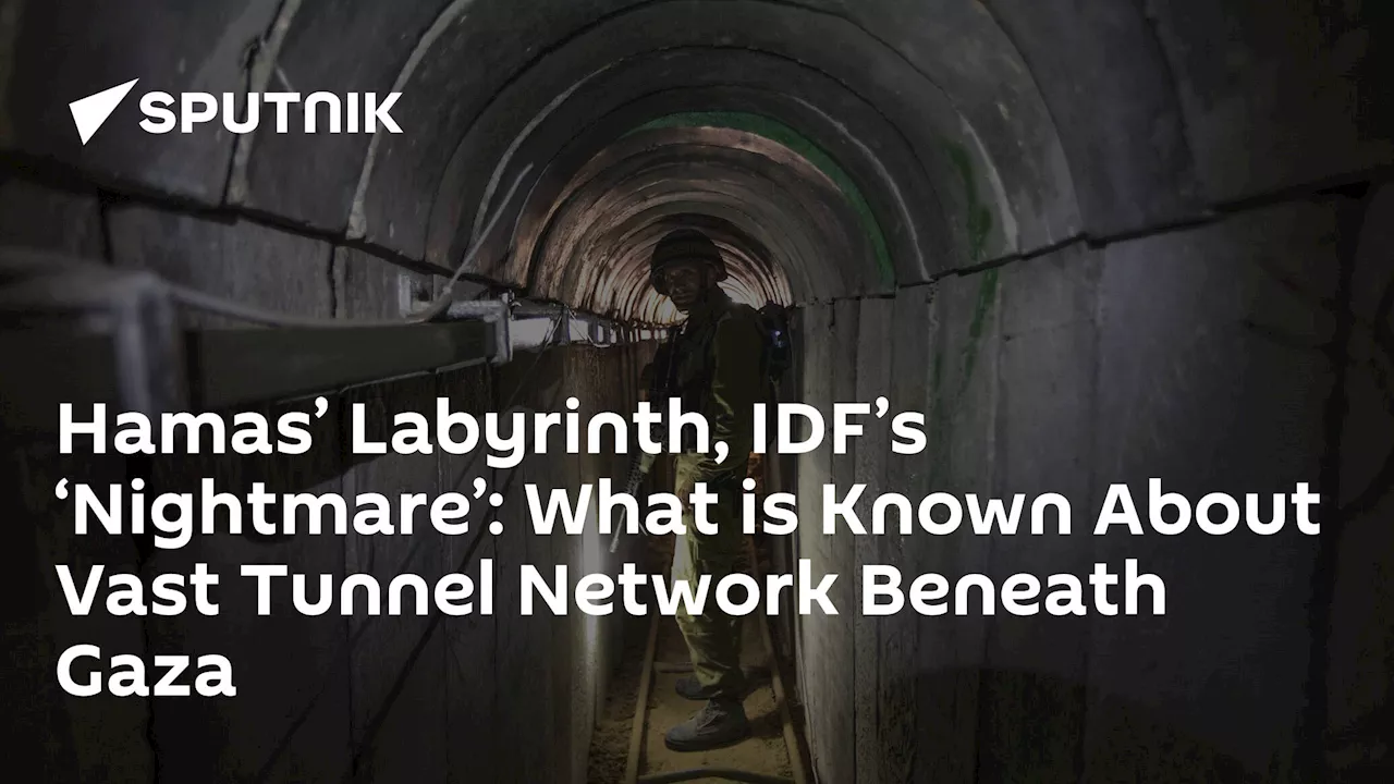 Hamas’ Labyrinth, IDF’s ‘Nightmare’: What is Known About Vast Tunnel Network Beneath Gaza