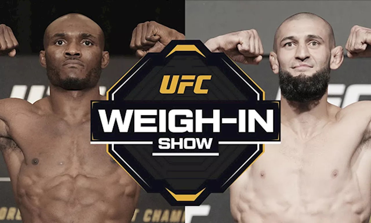 Video: UFC 294 Official Weigh-in Show