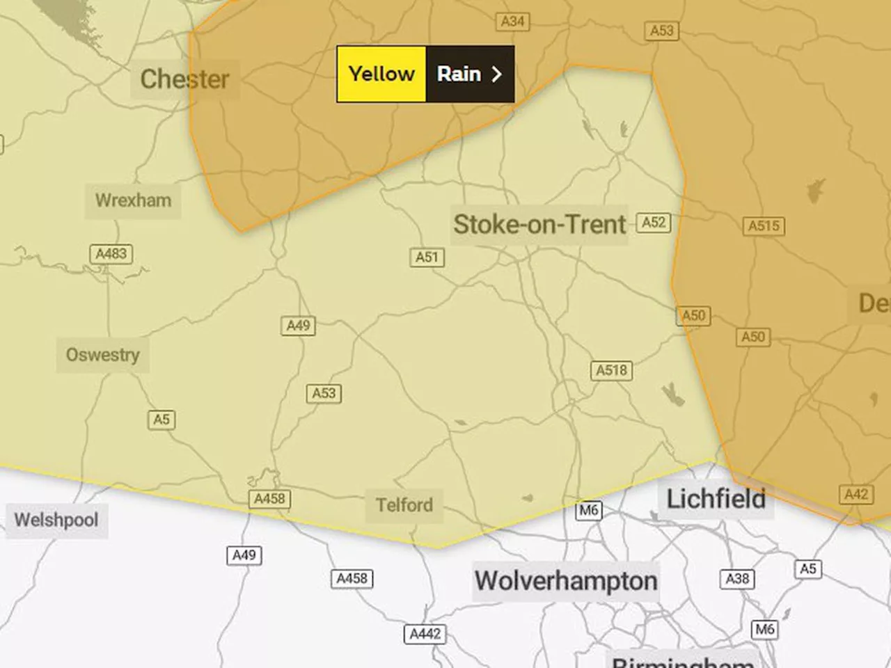 30-hour weather warning issued for swathes of Shropshire as Babet continues to batter UK