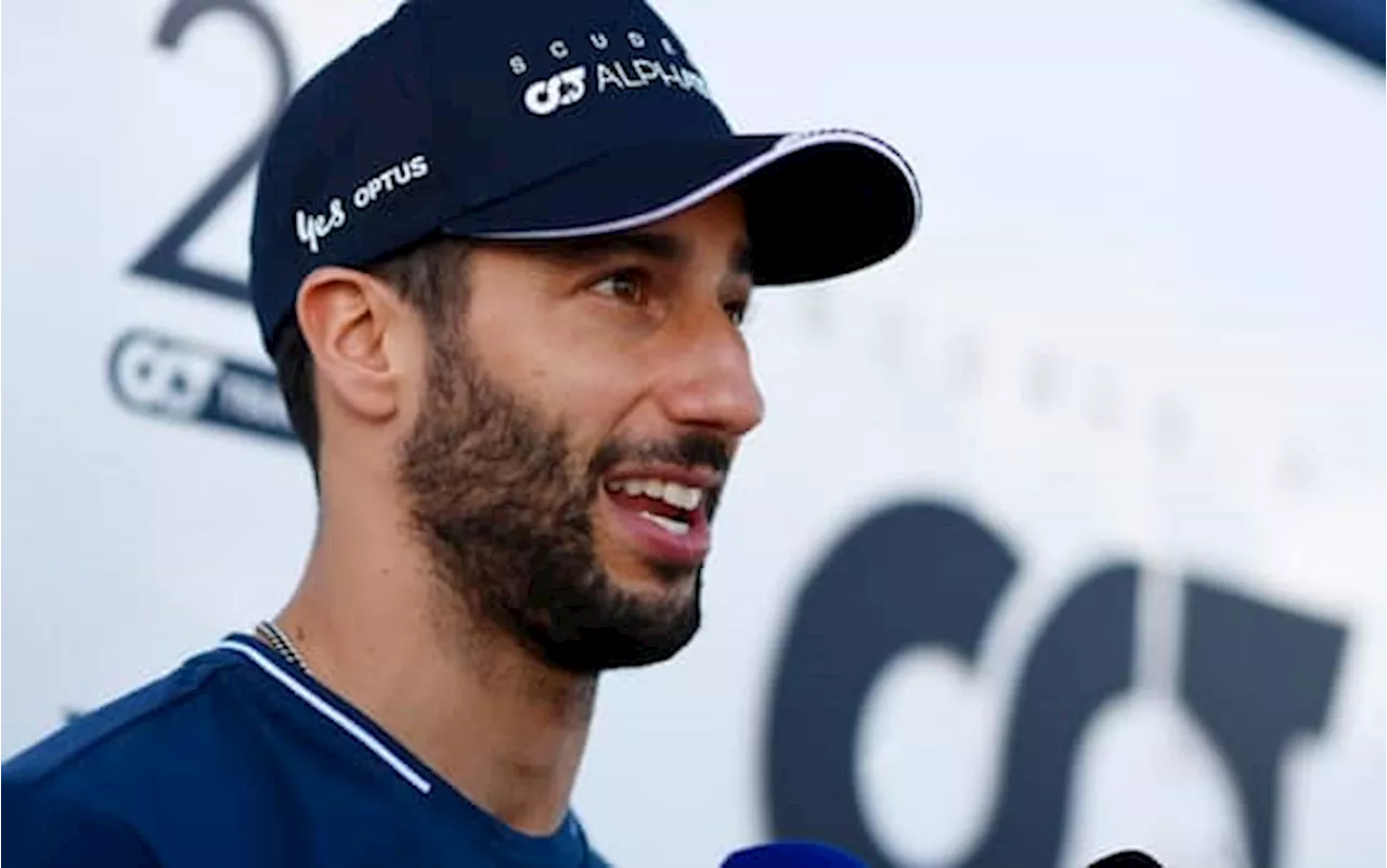 Ricciardo: 'Felice di tornare, è stata dura'