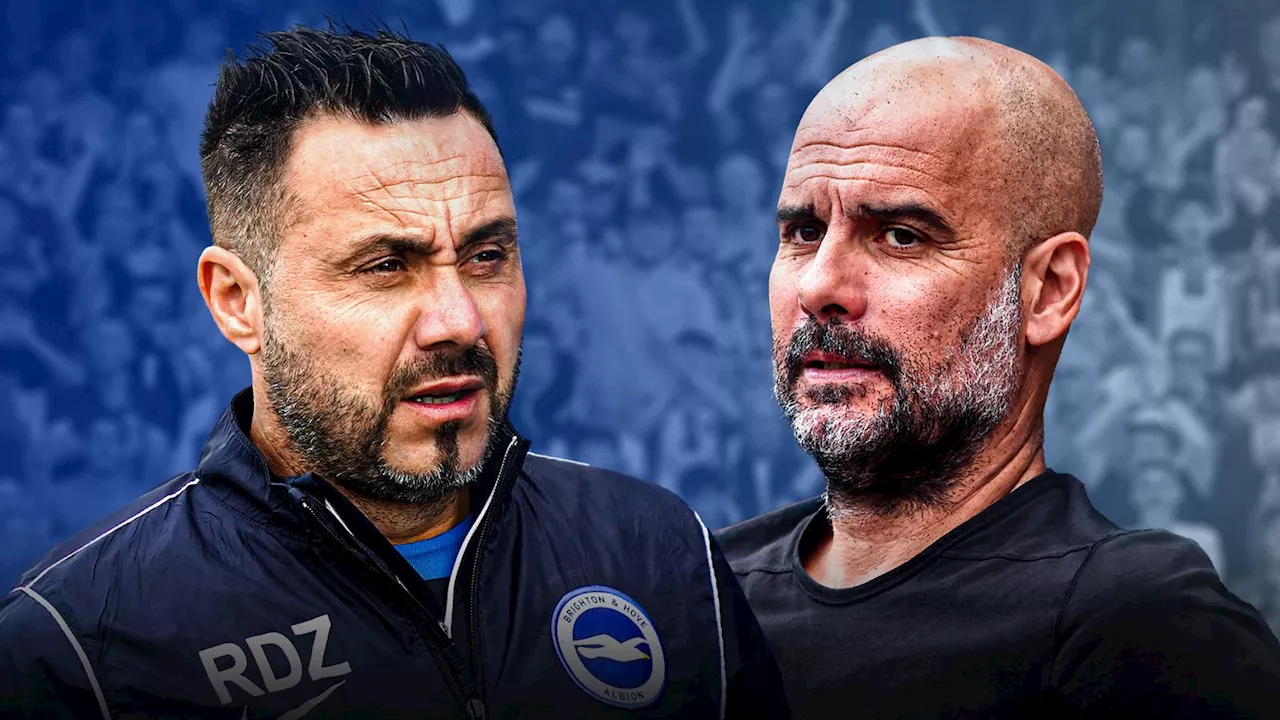 Man City vs Brighton: Is Pep Guardiola being surpassed by Roberto De Zerbi's possession game?