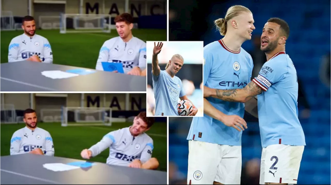 Kyle Walker snubbed Erling Haaland in brutal comparison with Man City legend