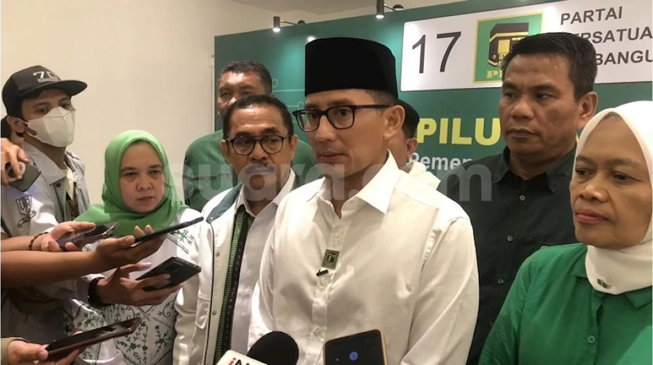 Masuk Tim Pemenangan Tapi Absen saat Ganjar-Mahfud Daftar Pilpres, Ke Mana Sandiaga?