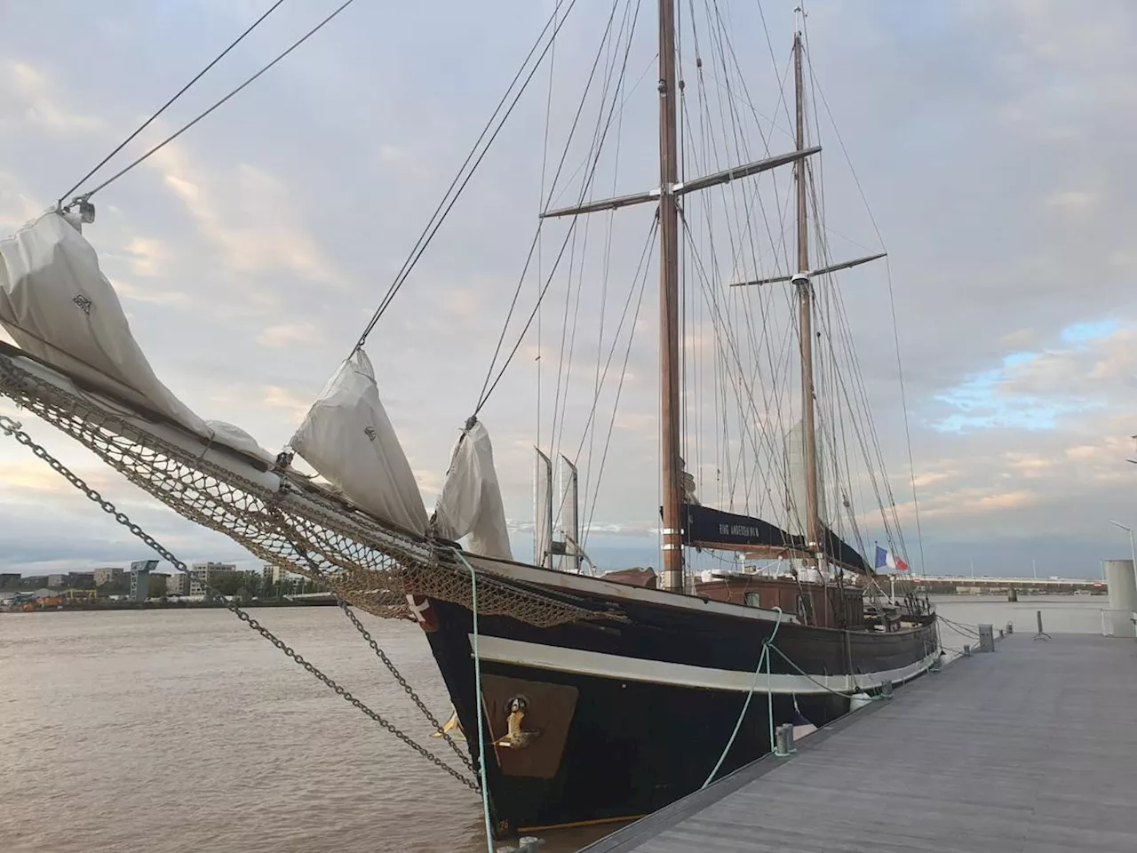 Bordeaux : le vieux gréement « Ring Andersen », une double histoire d’amour