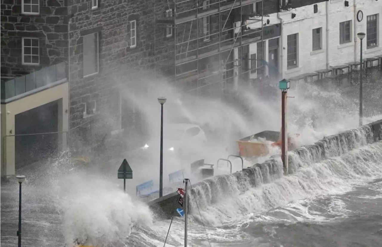 Storm Babet: Body found as woman swept into river in Angus