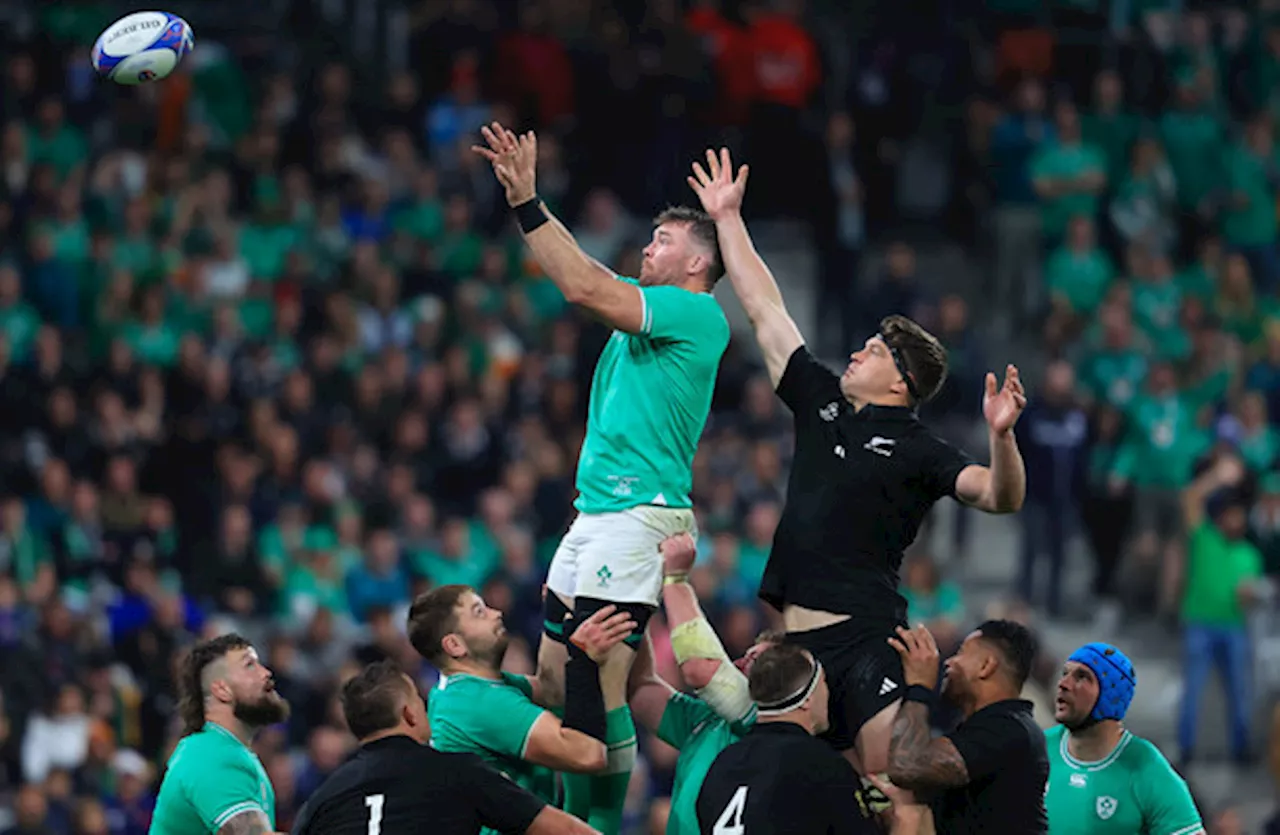 How did Ireland's lineout compare to the other teams at the World Cup?