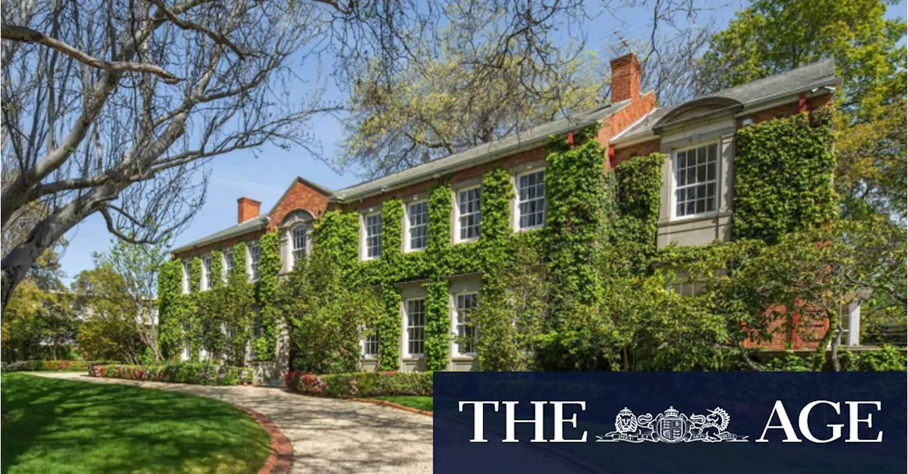 From the Murdoch family to a billionaire, ‘prettiest house in Toorak’ seeks a buyer