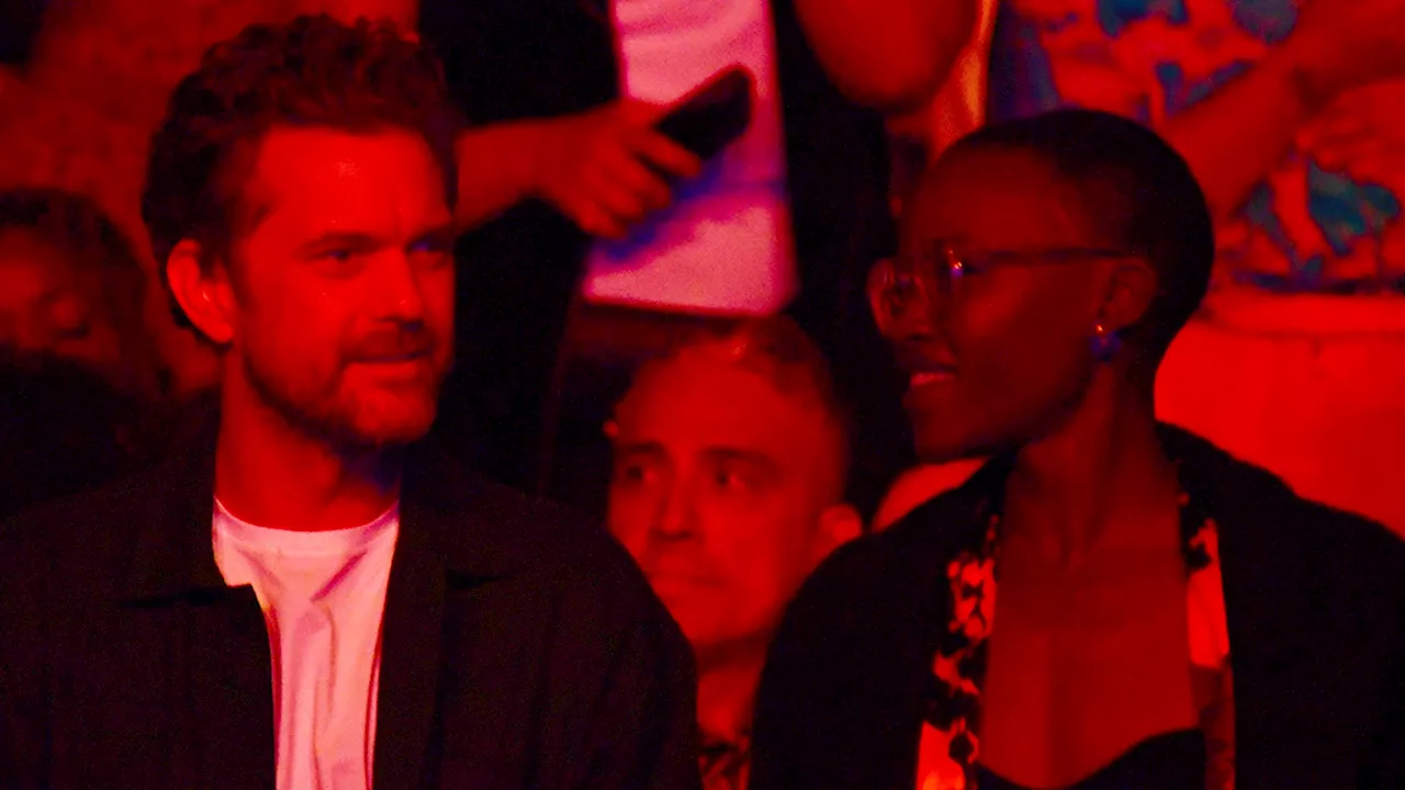 Joshua Jackson with Lupita Nyong'o and Friends at Janelle Monáe Concert Amid Divorce