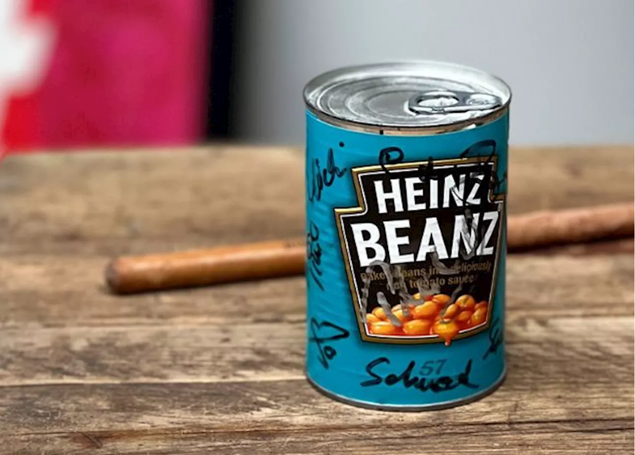 Tin Of Beans Singed By Chris de Burgh Sold For Over €100 At Auction