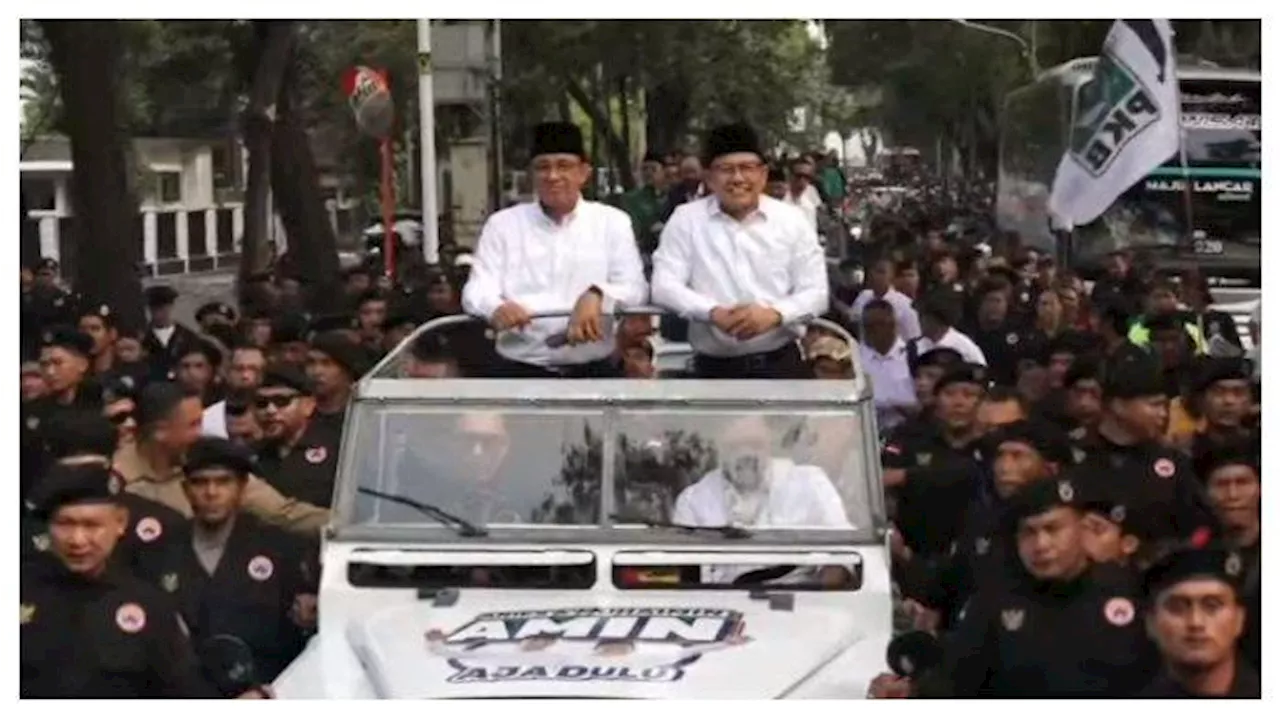 BREAKING NEWS: Anies-Cak Imin Tiba di KPU Siap Daftar Capres-Cawapres 2024