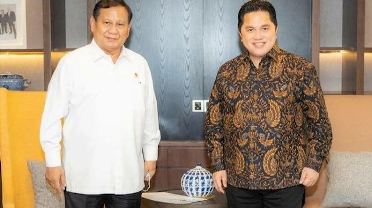 Sinyal Erick Thohir Jadi Cawapres Prabowo: Urus Surat Tak Pernah Dipidana-Pantun Sekjen Gerindra