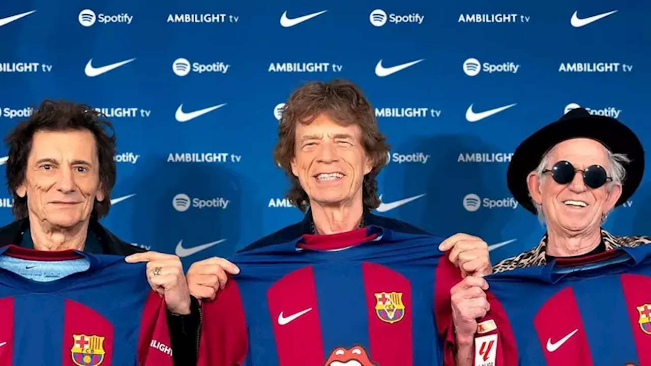 Barcelona lucirá en la playera a The Rolling Stones ante Real Madrid