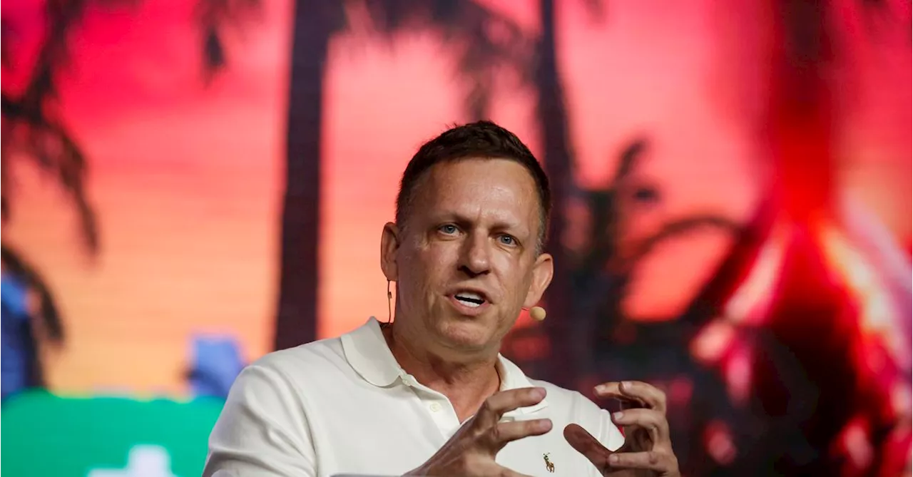 Peter Thiel was reportedly an FBI informant