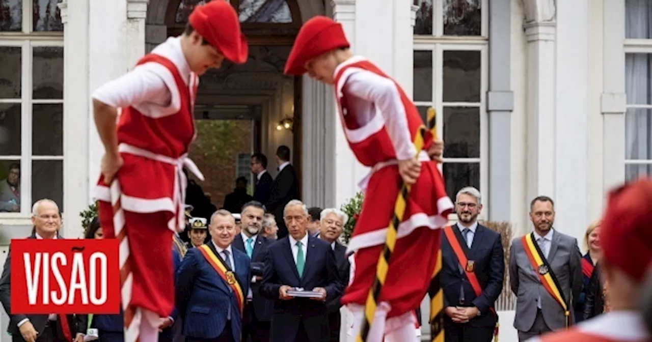 Marcelo Rebelo de Sousa termina hoje visita de Estado de três dias à Bélgica