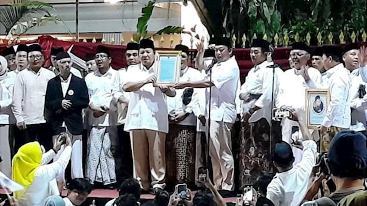 Prabowo: Kalau Saya Diberi Mandat, Saya Akan Meneruskan Strategi Pak Jokowi