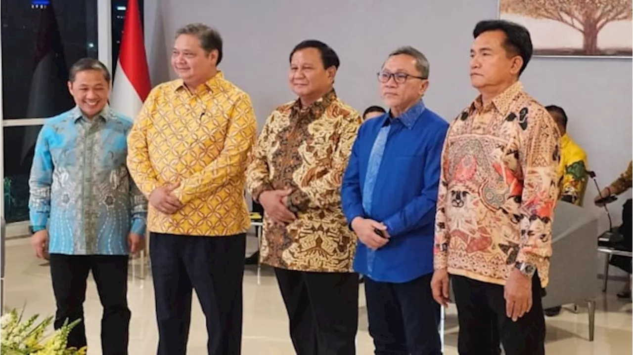 Yusril dan Erick Thohir Bikin SKCK, Golkar Tunggu Kepulangan Jokowi soal Cawapres Prabowo