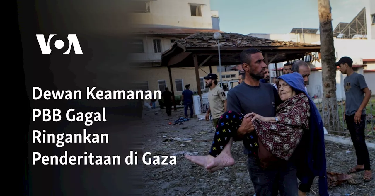 Dewan Keamanan PBB Gagal Ringankan Penderitaan di Gaza