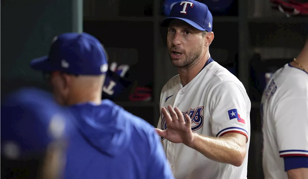 Astros rough up Rangers' Max Scherzer, scoring 5 in 4 innings of ALCS Game 3