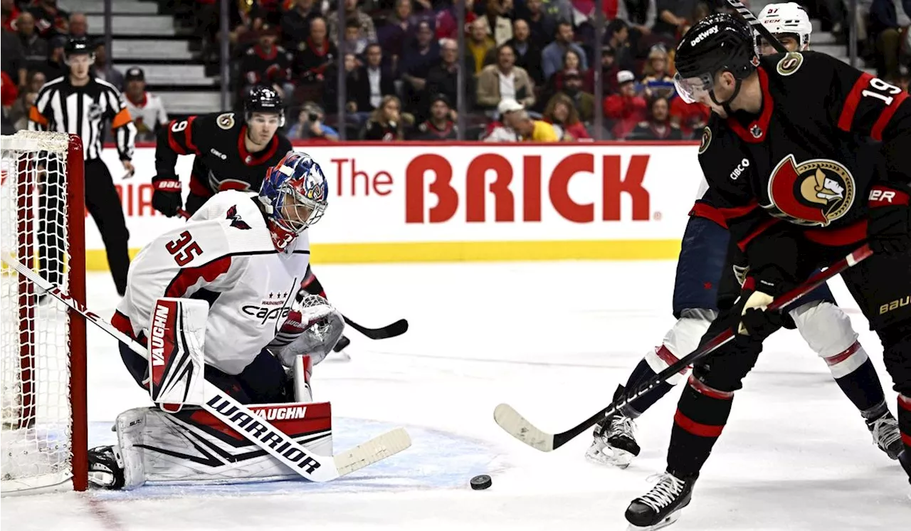 Josh Norris scores twice as Senators beat Capitals 6-1