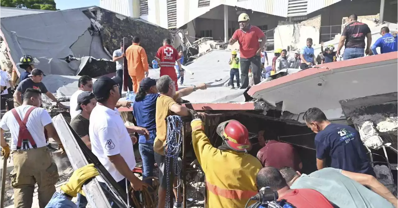 Nine dead, dozens injured after church roof collapses in Mexico